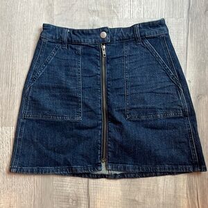 Madewell Denim Mini Skirt Size 25